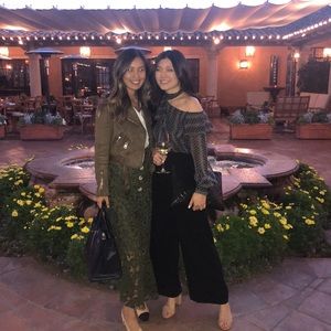 Paige Ruffle Assymetrical Neck Tie Blouse